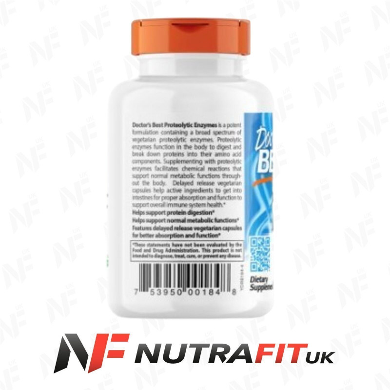 Doctor's Best Proteolytic Enzymes 90 Veggie Caps