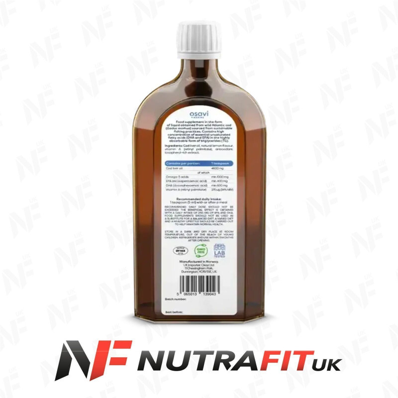 Osavi Norwegian Cod Liver Oil