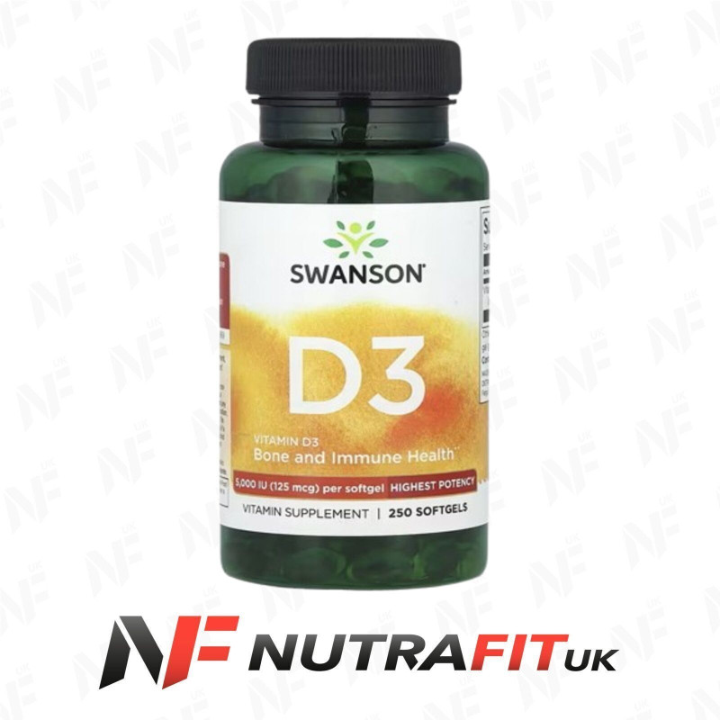 Swanson Vitamin D3 5,000 IU 250 Caps Swanson Vitamin D3 5,000 IU 250 Caps