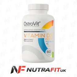 Ostrovit Vitamin D3 2000 IU + K2 MK-7 + C + ZN 60 Caps