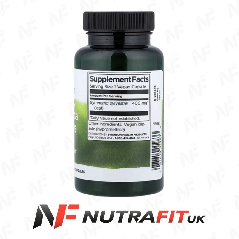 Swanson Gymnema Sylvestre Leaf 100 Vegan Caps Swanson Gymnema Sylvestre Leaf 100 Vegan Caps