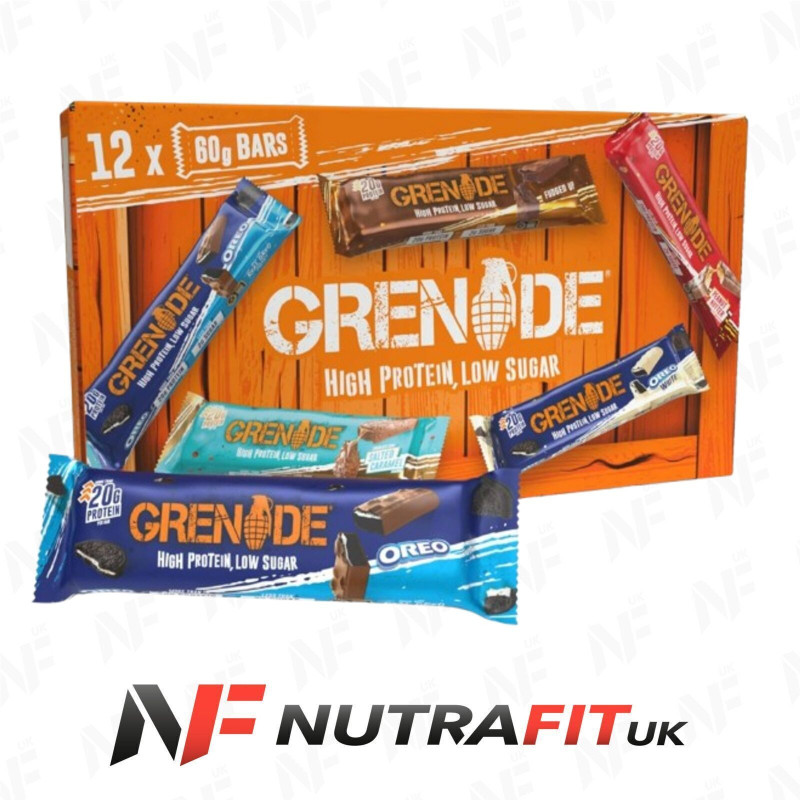 Grenade Protein Bar Selection Box 12 x 60g