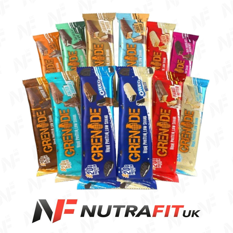 Grenade Protein Bar Selection Box 12 x 60g