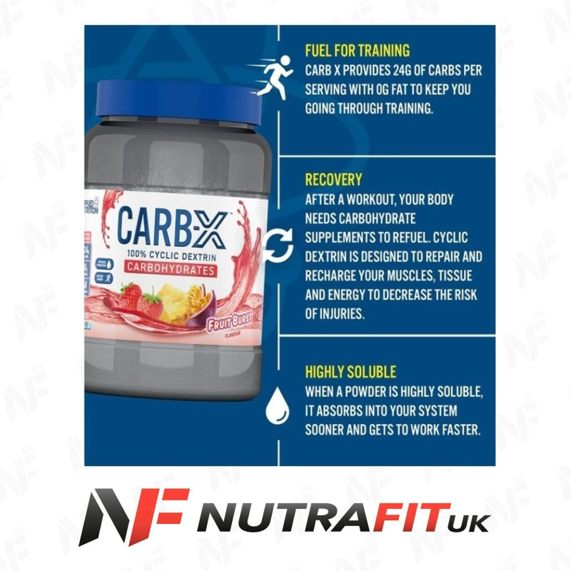 Applied Nutrition Carb-X Powder 1200g Fruit Burst