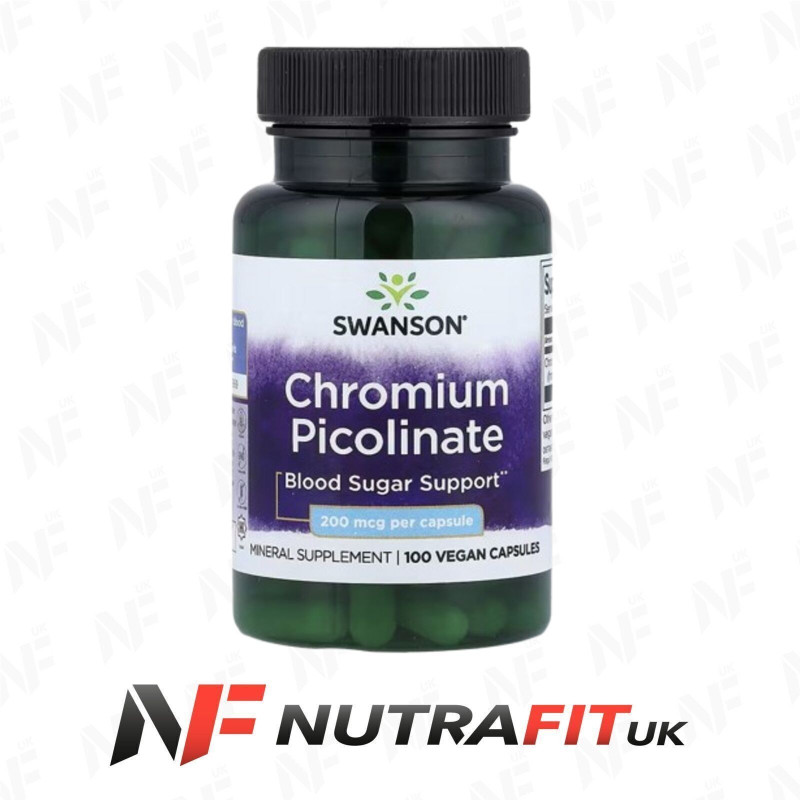 Swanson Chromium Picolinate Vegan Caps