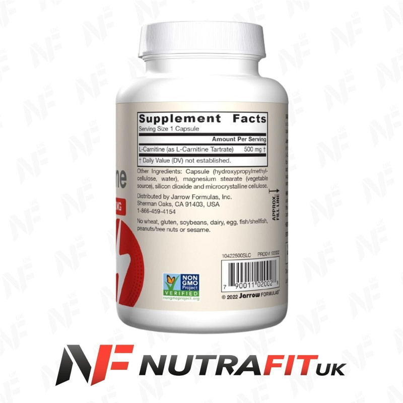 Jarrow Formulas Acetyl-L-Carnitine Vegan Caps