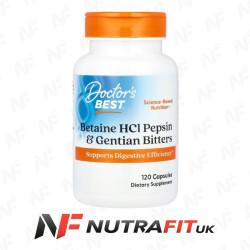 Doctor's Best Betaine HCl Pepsin & Gentian Bitters