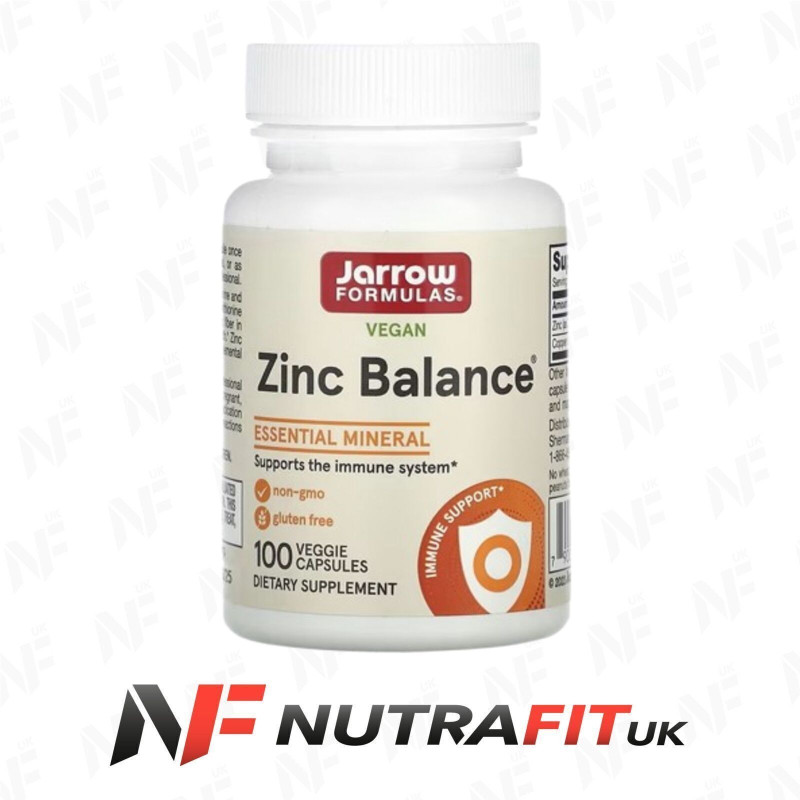 Jarrow Formulas Zinc Balance 100 Vegan Caps