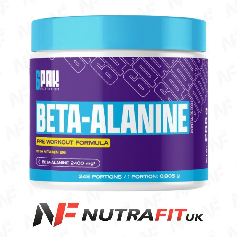 6Pak Nutrition Beta-Alanine Powder 200g