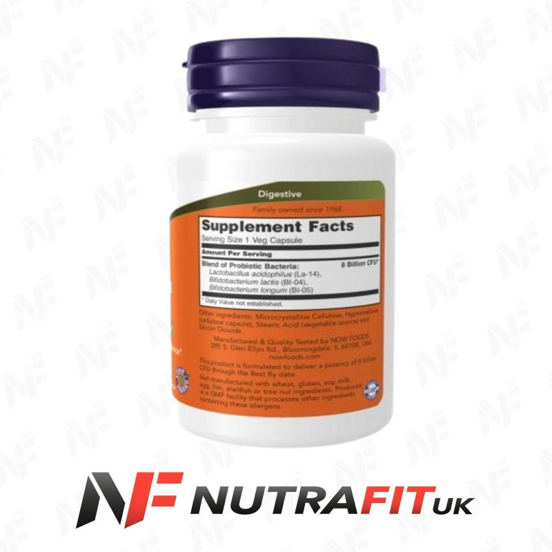 NOW Foods 8 Billion Acidophilus & Bifidus Vegan Caps NOW Foods 8 Billion Acidophilus & Bifidus Vegan Caps
