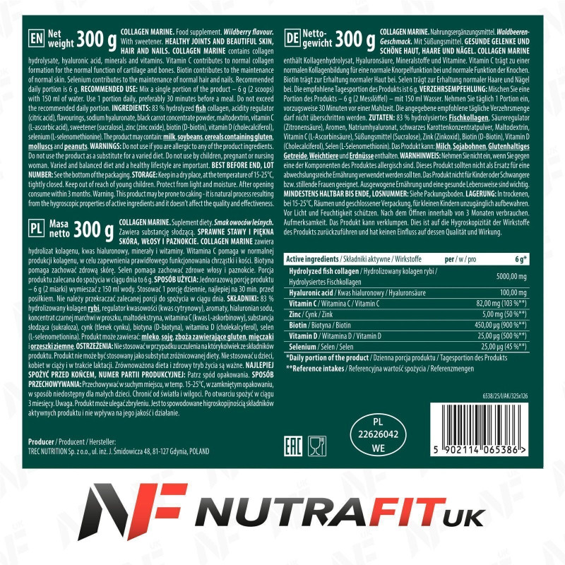 Trec Nutrition Collagen Marine Powder 300g