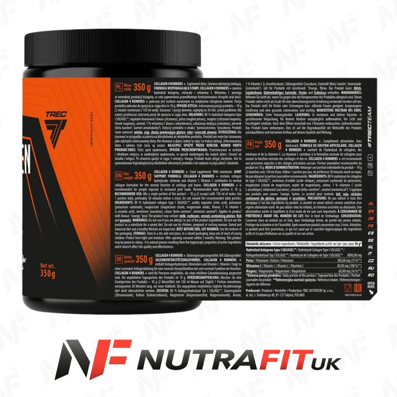 Trec Nutrition Collagen 4 Runners+ Powder 350g