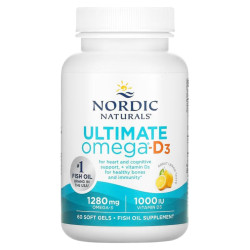 Nordic Naturals Ultimate Omega-D3 1280mg