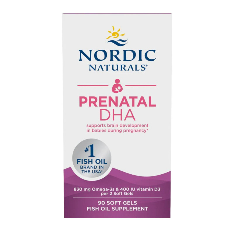 Nordic Naturals Prenatal DHA Unflavoured Softgels