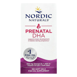 Nordic Naturals Prenatal DHA Unflavoured Softgels