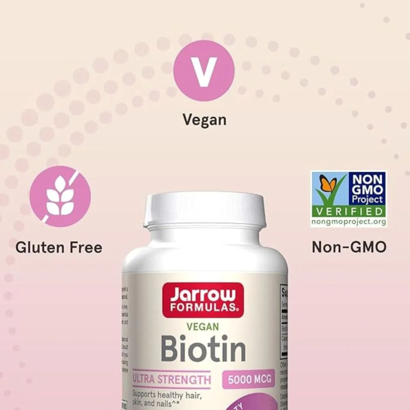 Jarrow Formulas Biotin 100 Vcaps