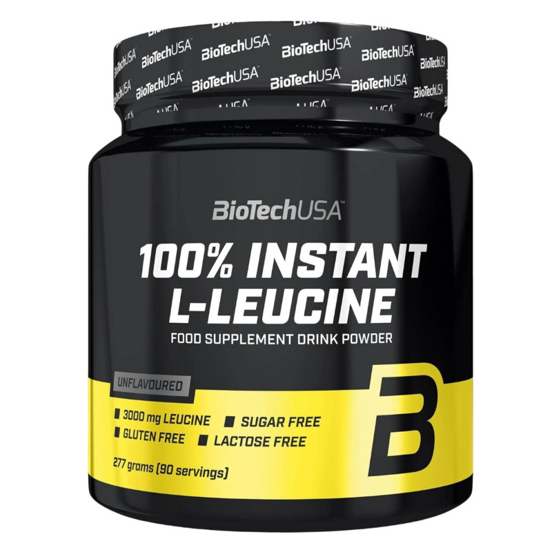 Biotech USA 100% Instant L-leucine Powder 277g Biotech USA 100% Instant L-leucine Powder 277g