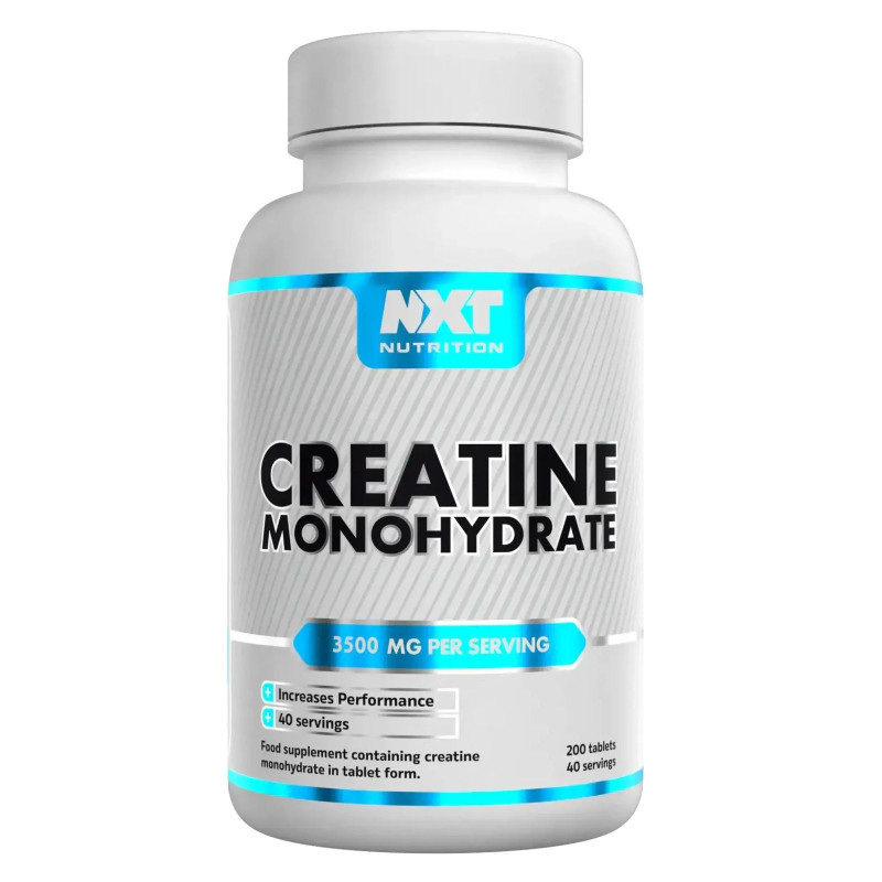 NXT Nutrition Creatine Monohydrate 200 Tabs NXT Nutrition Creatine Monohydrate 200 Tabs