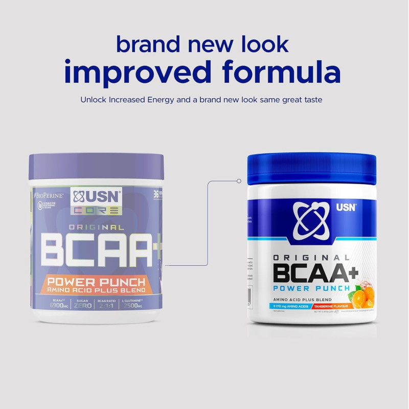 USN BCAA+ Power Punch Powder 400g