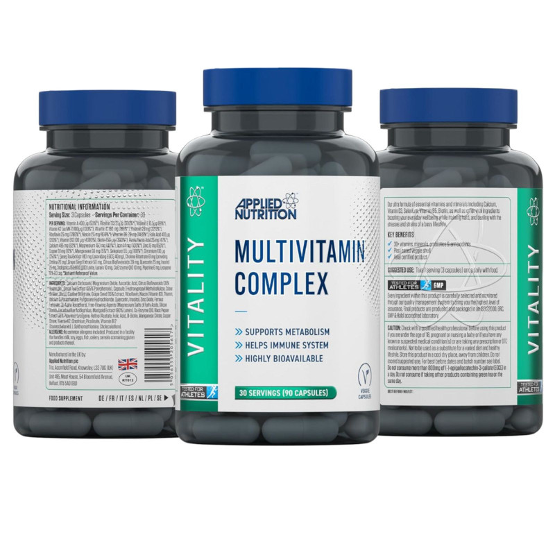 Applied Nutrition Multivitamin Complex 90 Caps Applied Nutrition Multivitamin Complex 90 Caps