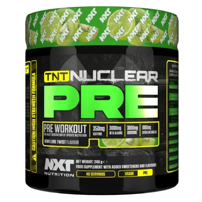 NXT Nutrition TNT Nuclear Pre Powder 240g