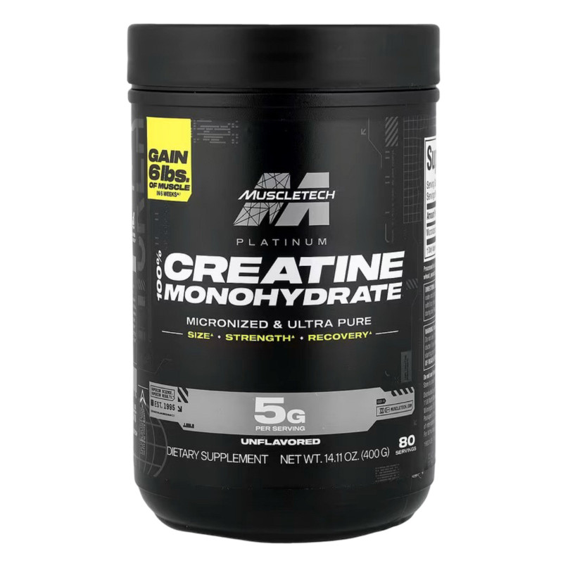 MuscleTech Platinum 100% Creatine Powder 400g