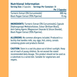 Applied Nutrition Turmeric 800mg 60 Caps Applied Nutrition Turmeric 800mg 60 Caps