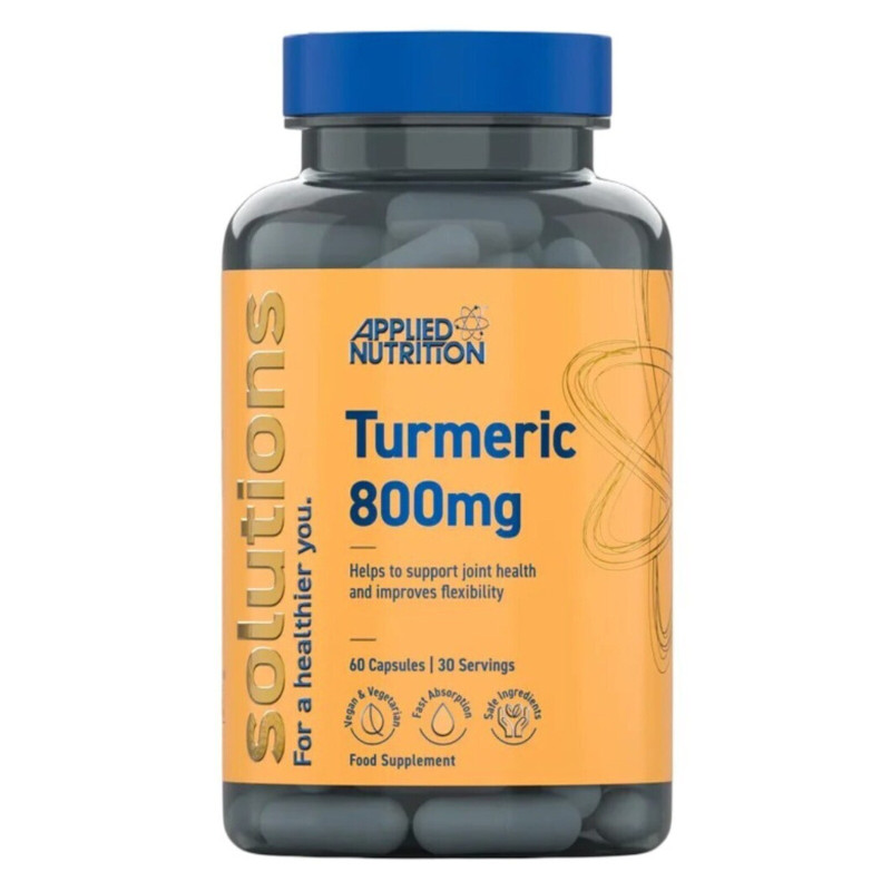 Applied Nutrition Turmeric 800mg 60 Caps Applied Nutrition Turmeric 800mg 60 Caps
