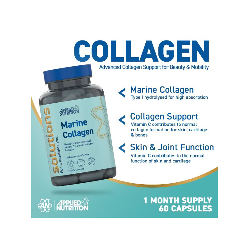 Applied Nutrition Marine Collagen 60 caps