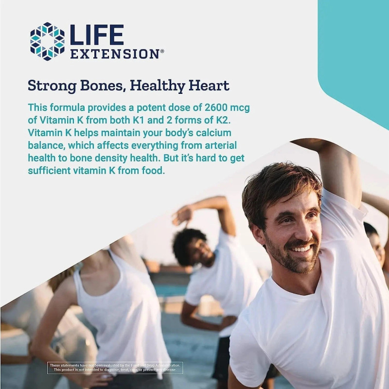 Life Extension Super K 90 Softgels