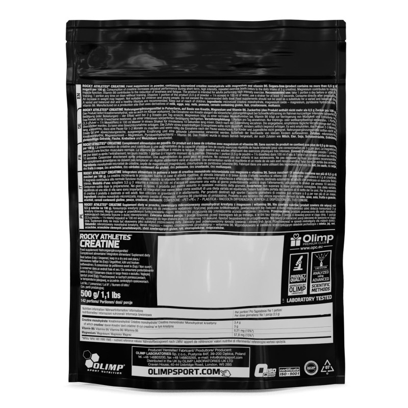 Olimp Nutrition Rocky Athletes Creatine 500g