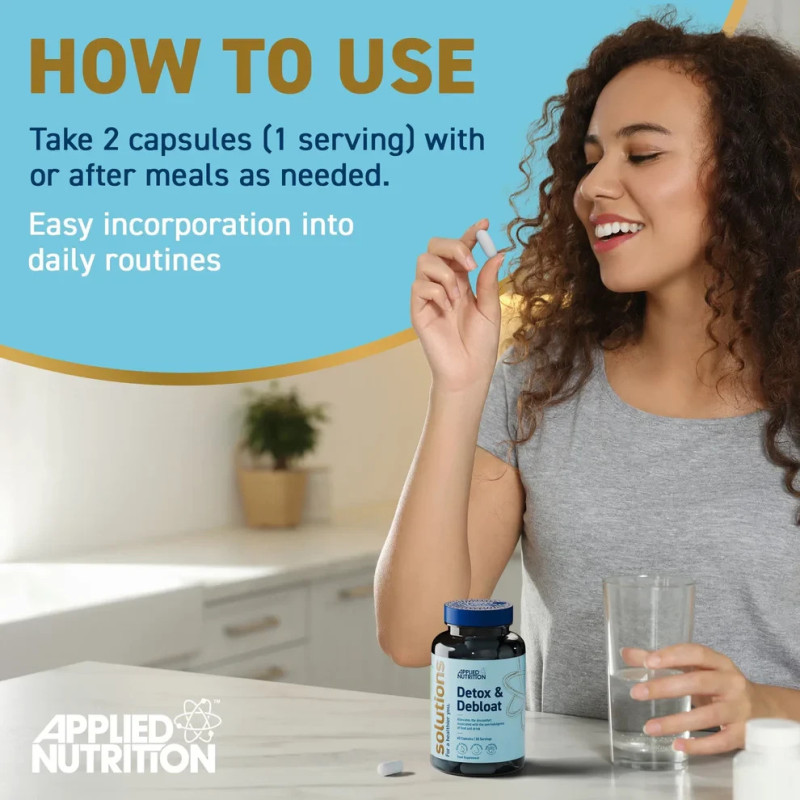 Applied Nutrition Detox & Debloat 60 Caps