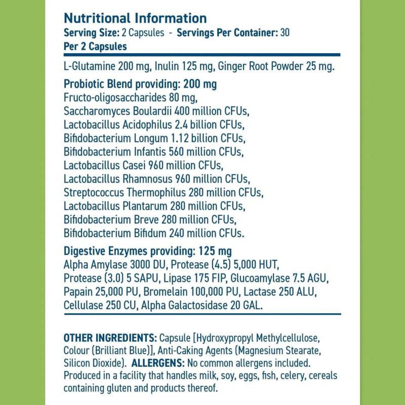 Applied Nutrition Gut Health 60 Caps
