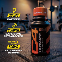Cellucor C4 Ultimate Pre-Workout Shots 12 x 60ml