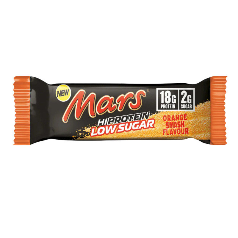 Mars Hi Protein Bars Low Sugar Orange Smash Box