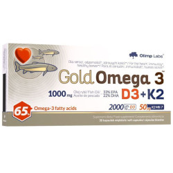 Olimp Labs Gold Omega 3 D3+K2 30 Caps