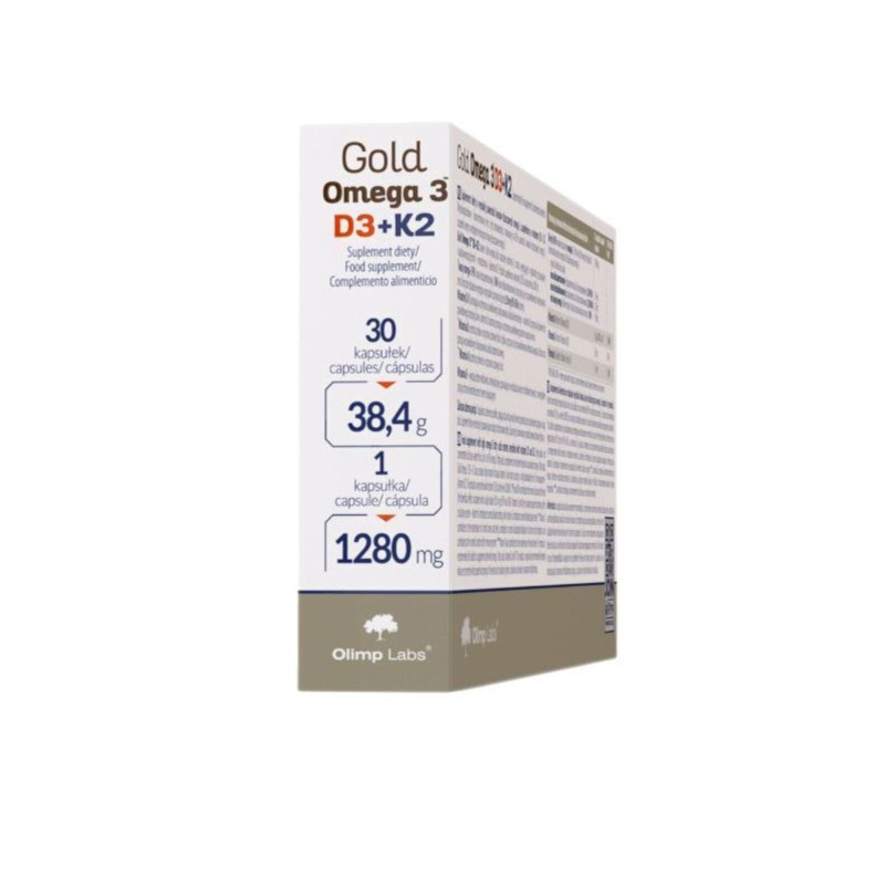 Olimp Labs Gold Omega 3 D3+K2 30 Caps Olimp Labs Gold Omega 3 D3+K2 30 Caps