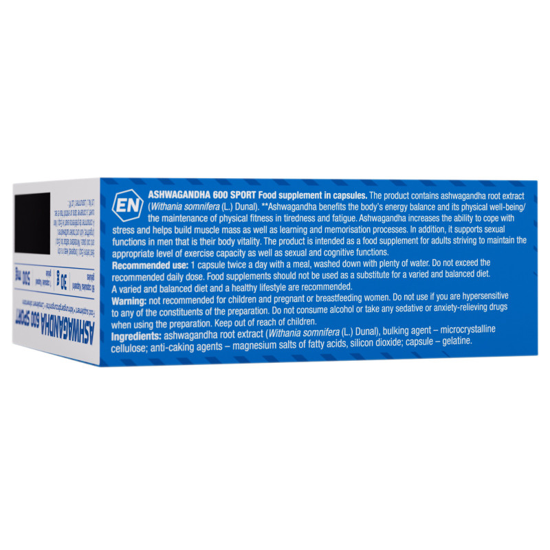 Olimp Nutrition Ashwagandha 600 Sport 60 Caps Olimp Nutrition Ashwagandha 600 Sport 60 Caps