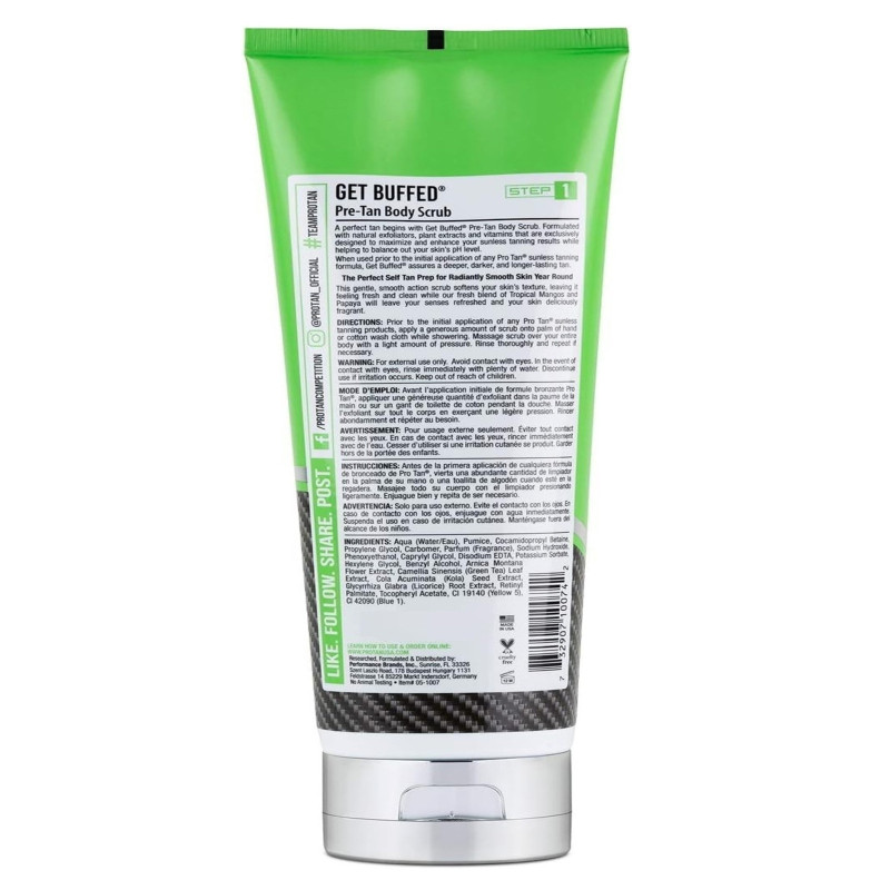 Pro Tan Get Buffed 237ml
