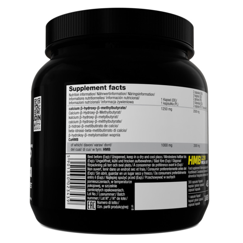 Olimp Nutrition HMB 1250 300 Mega Caps Olimp Nutrition HMB 1250 300 Mega Caps