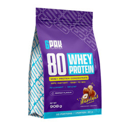 6PAK Nutrition 80 Whey Protein Powder