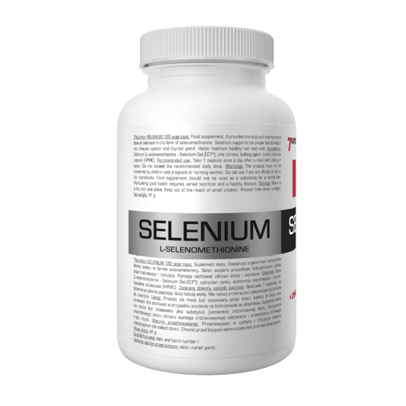7Nutrition Selenium 120 Vege Caps