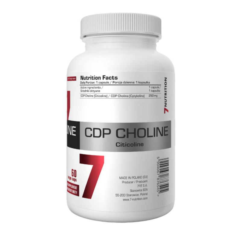 7Nutrition CDP Choline 60 Vege Caps