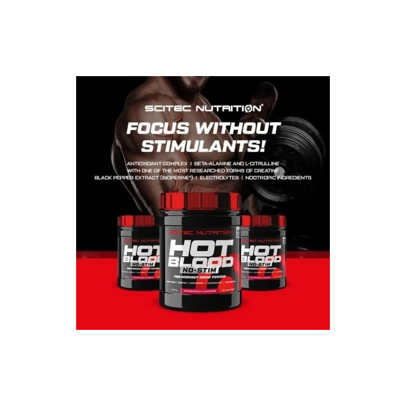 Scitec Nutrition Hot Blood No-Stim Powder 375g