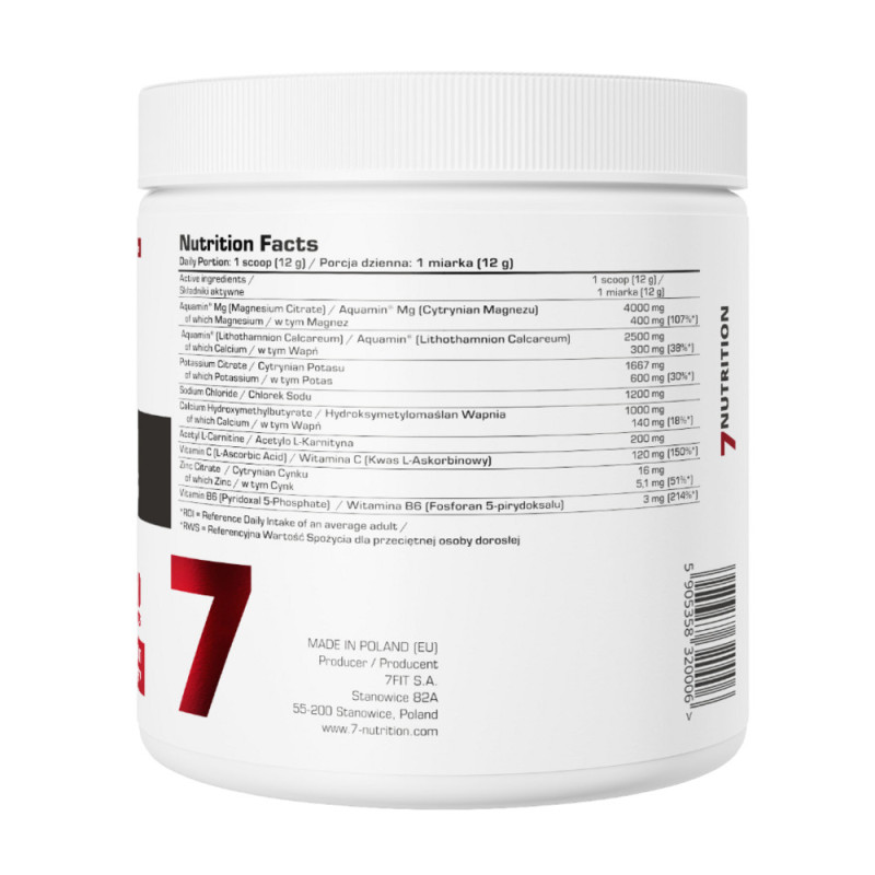 7Nutrition Keto Electrolytes Powder 360g