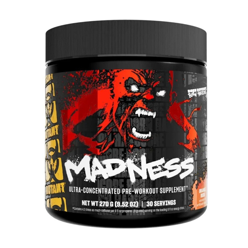 Mutant Madness Pre-Workout Powder 270g Mutant Madness Pre-Workout Powder 270g