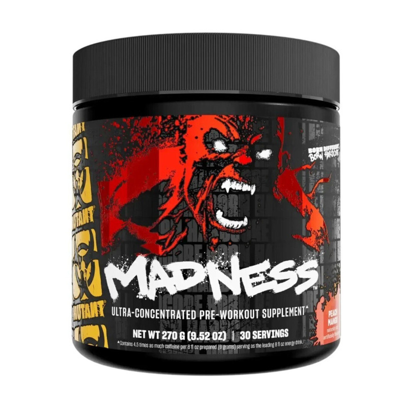 Mutant Madness Pre-Workout Powder 270g Mutant Madness Pre-Workout Powder 270g
