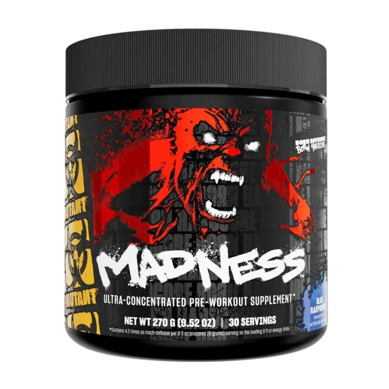 Mutant Madness Pre-Workout Powder 270g Mutant Madness Pre-Workout Powder 270g