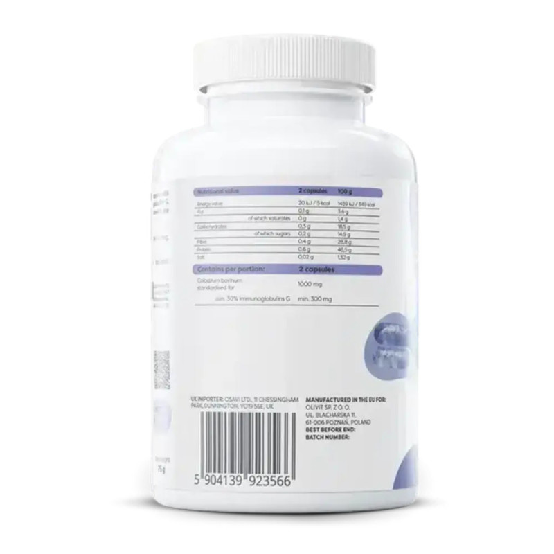 Osavi Colostrum 1000mg 120 Caps