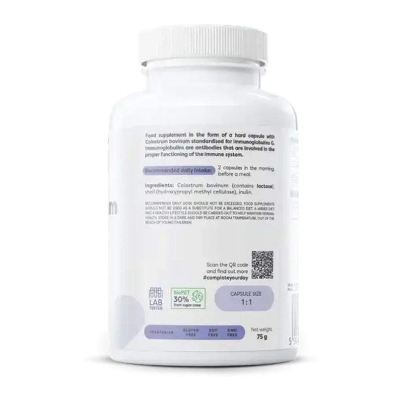 Osavi Colostrum 1000mg 120 Caps